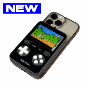 CONSOLE DE JEUX BATTERIE EXTERNE AIMANTÉ - POWER BANK GAMING (BLACK) - RESET CLUB ®