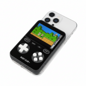 CONSOLE DE JEUX BATTERIE EXTERNE AIMANTÉ - POWER BANK GAMING (NOIR) - RESET CLUB